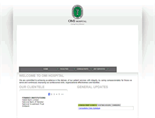 Tablet Screenshot of omihospital.com